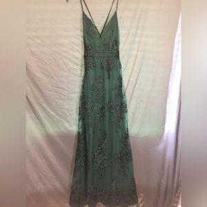 Emerald Green Gown